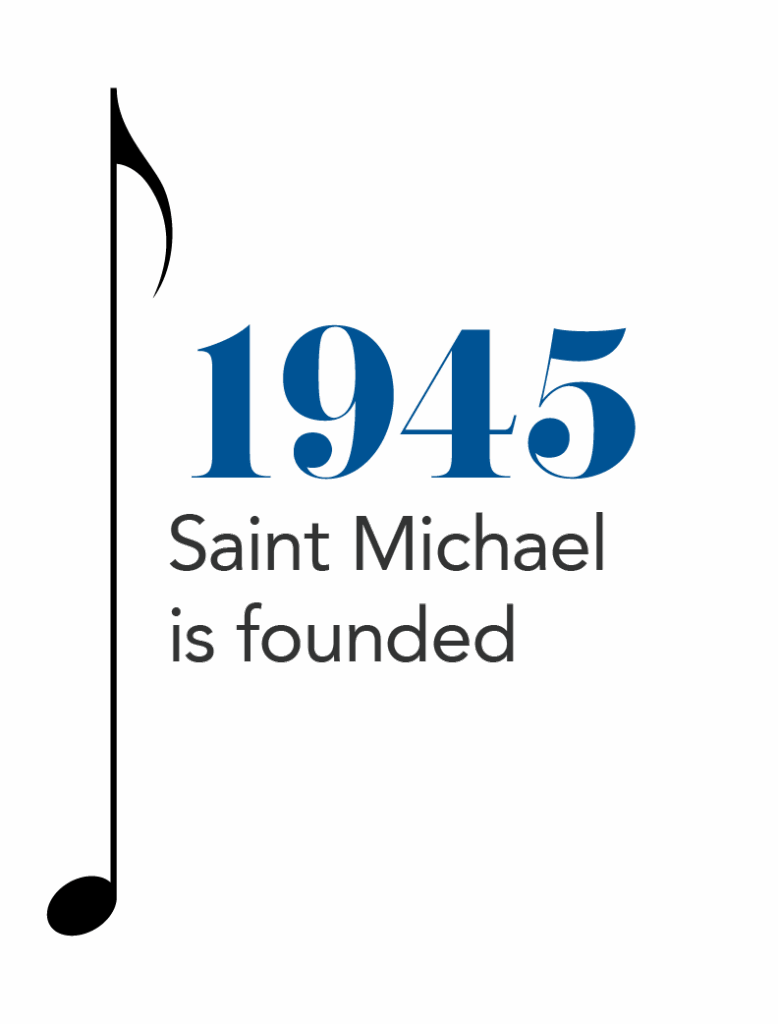 1945 Saint Michael is founded