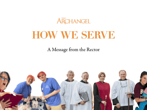 How We Serve by the Rev. Dr. Christopher D. Girata